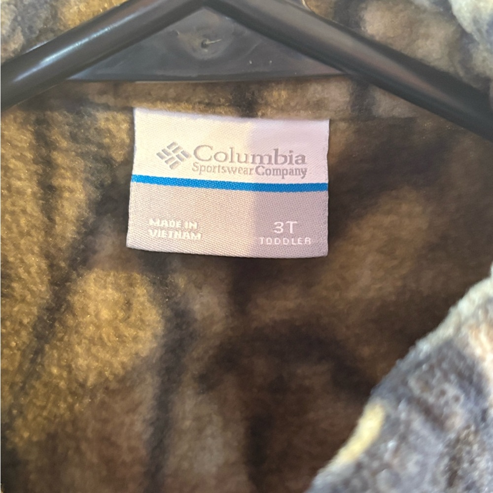 Columbia Camo Fleece Jacket for Kids - Picture 3 of 3